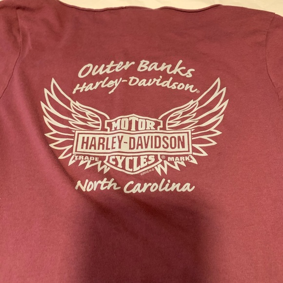 Harley Davidson T Shirt Women’s Medium Made in USA - Picture 9 of 11